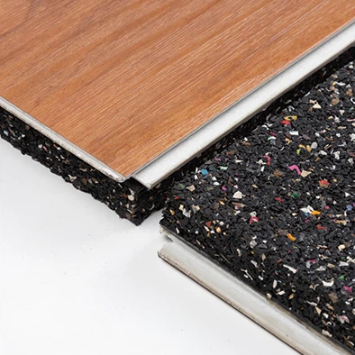 Lantai Penyerap Guncangan Plastik SPC Stone